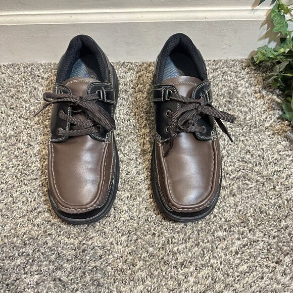 Orthofeet 422 Baton Rouge Brown Black Diabetic Men's Leather Shoes Size 8.5 D - Picture 3 of 8